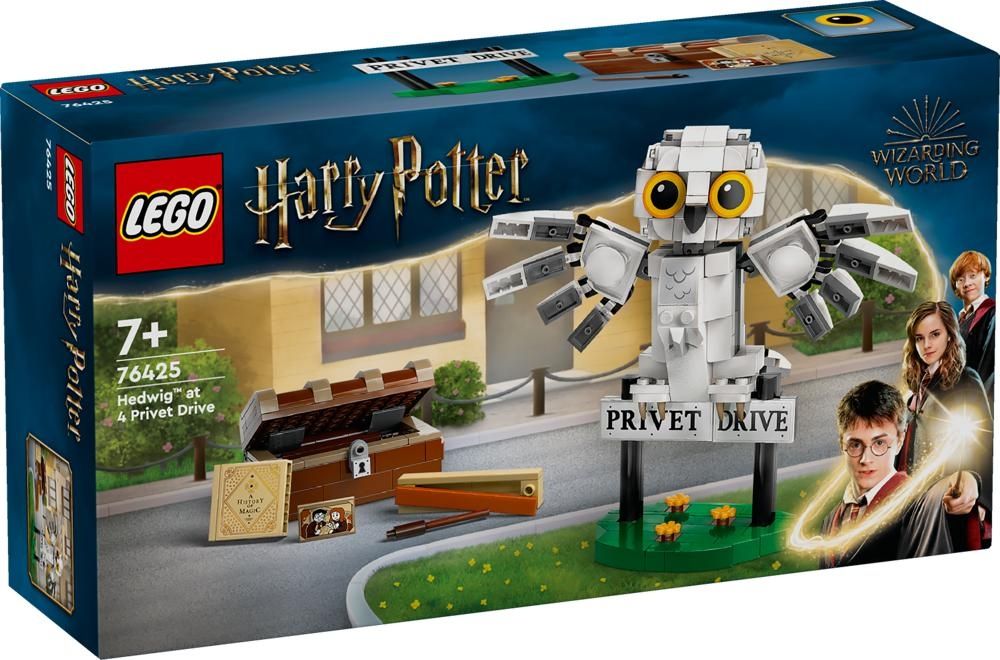 LEGO 76425 Hedwiga™ z wizytą na ul. Privet Drive 4