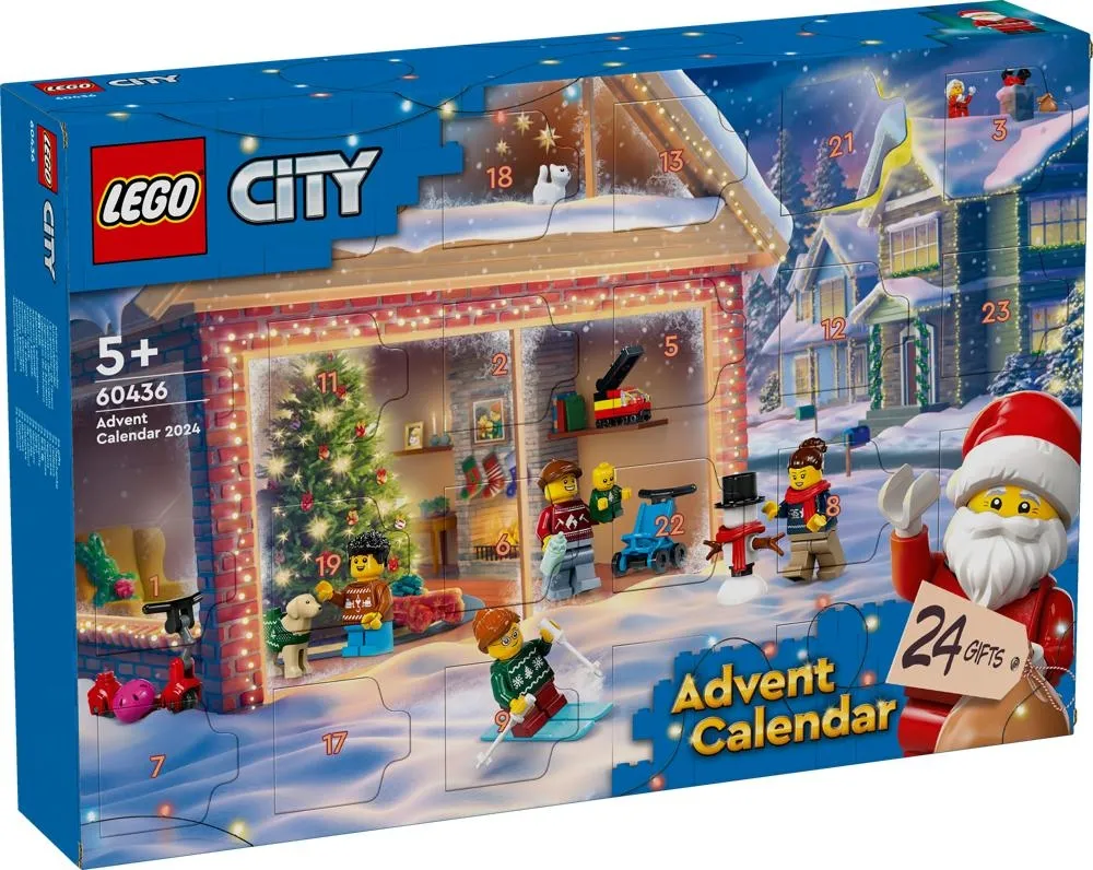 LEGO CITY 60436 KALENDARZ ADWENTOWY