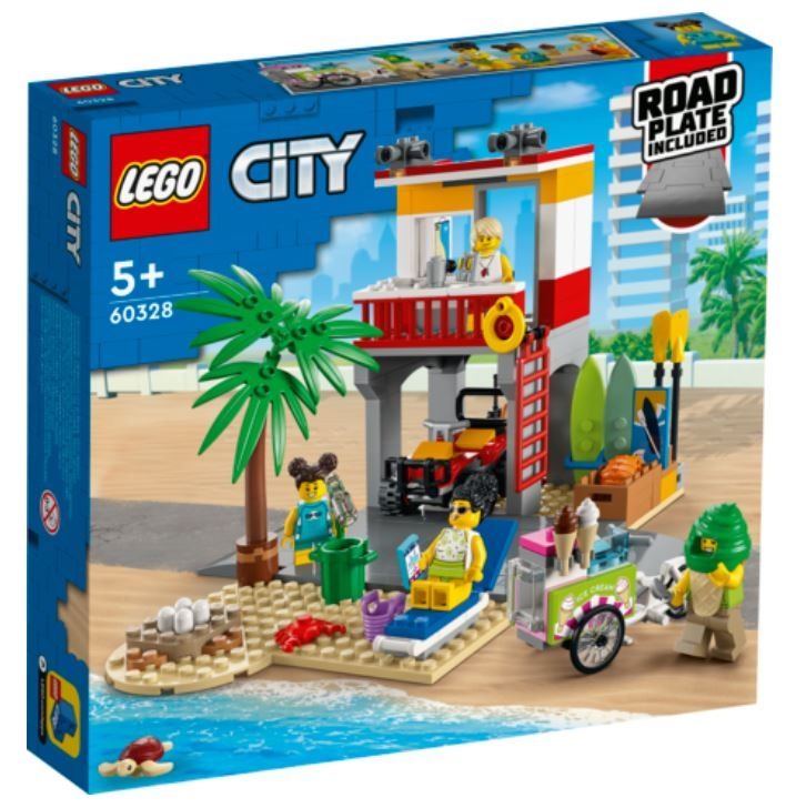 LEGO City Stanowisko ratownicze na plaży 60328