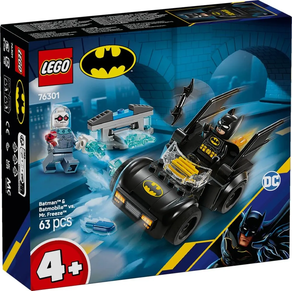 LEGO® DC Batman™: Batman™ i Batmobil kontra Mr. Freeze™ 76301