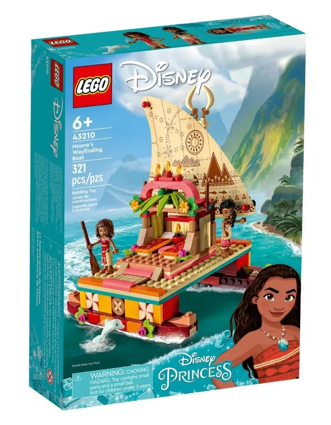 LEGO Disney Katamaran Vaiany 43210