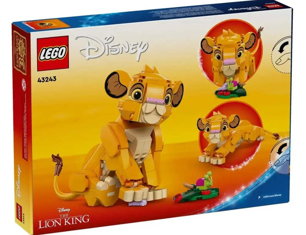 LEGO Disney Król Lew — lwiątko Simba 43243