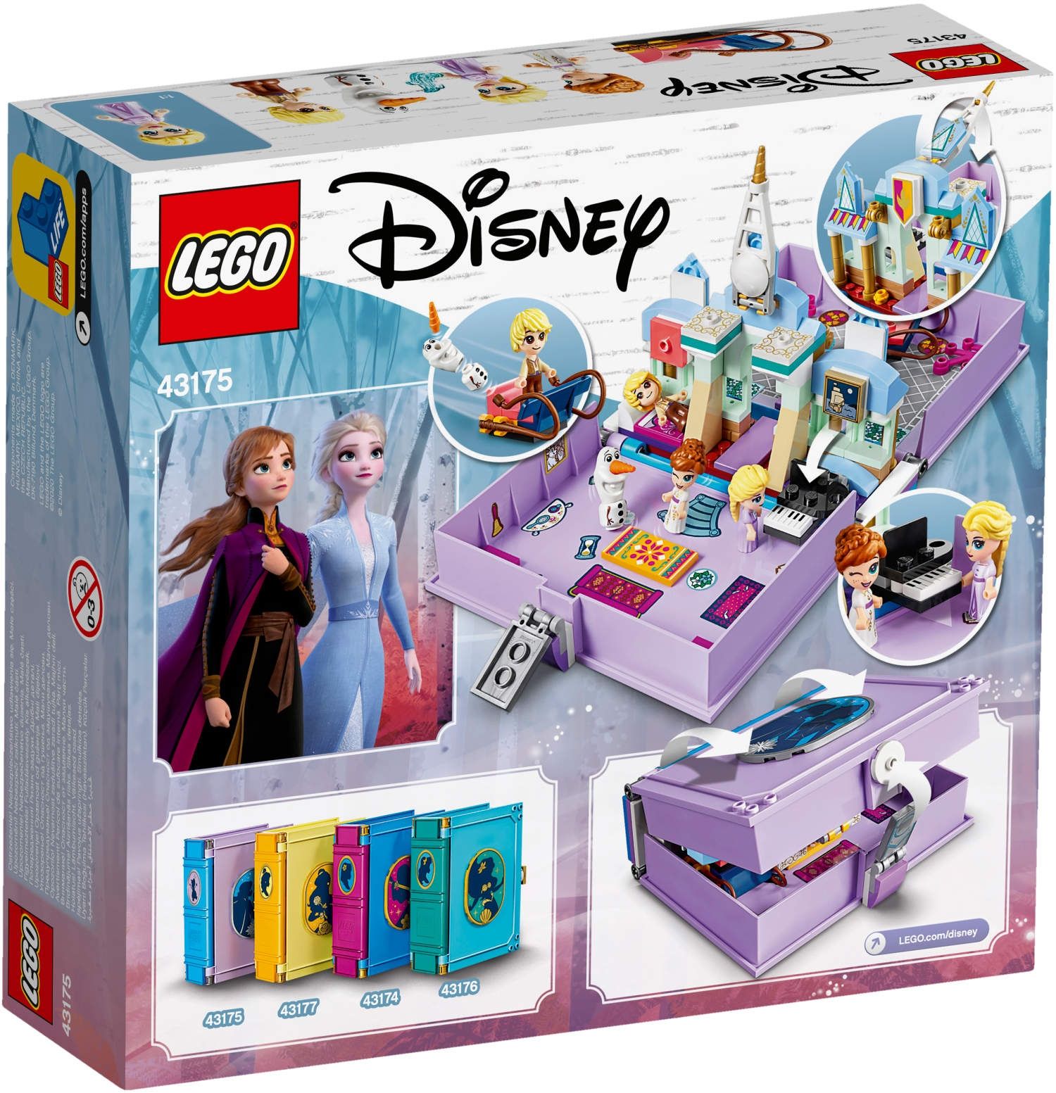 LEGO Disney Książka z przygodami Anny 43175