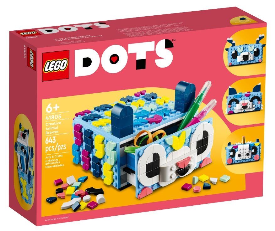 LEGO DOTS  Kreatywny zwierzak szuflada 41805