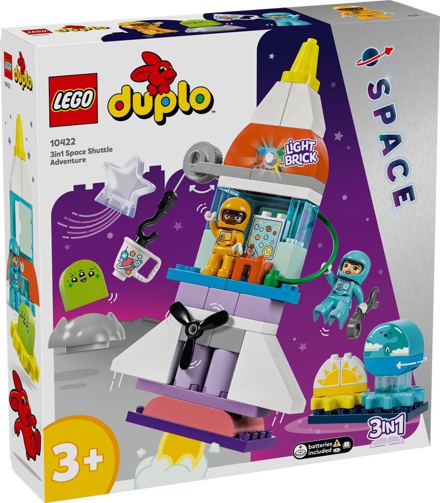 LEGO DUPLO 10422 PRZYGODA W PROMIE KOSMICZNYM