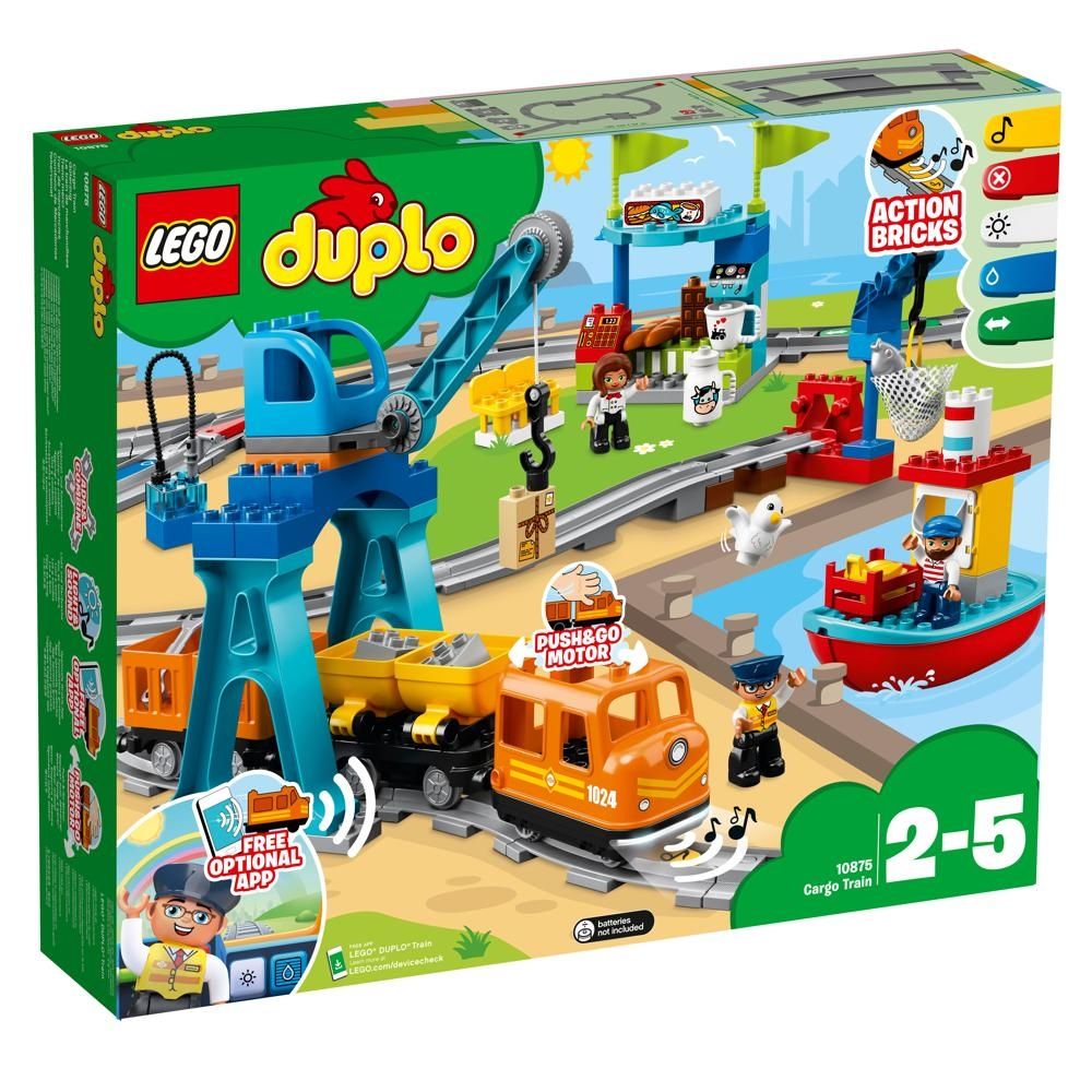 LEGO DUPLO 10875 Pociąg towarowy