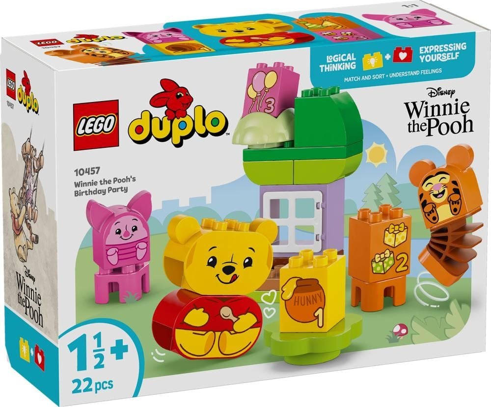 LEGO® DUPLO® | Disney Przyjęcie urodzinowe Kubusia Puchatka 10457