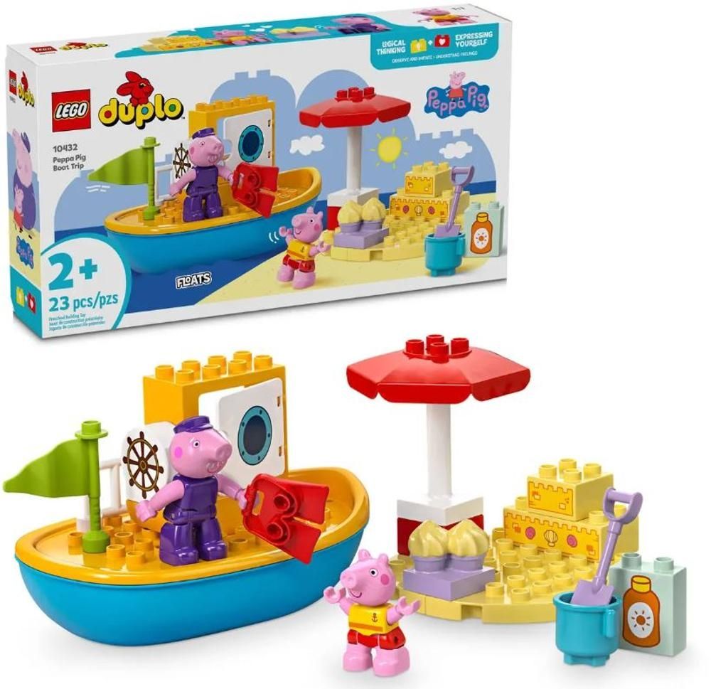 LEGO Duplo Peppa i rejs łodzią 10432