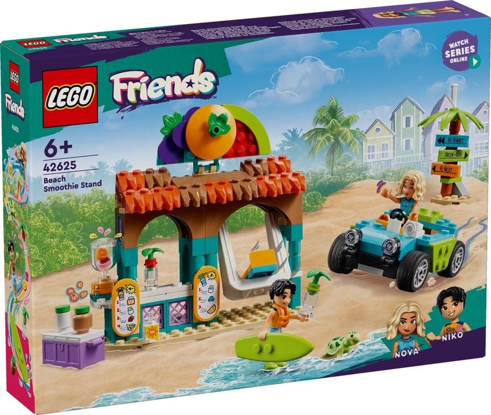 LEGO FRIENDS 42625 PLAŻOWA BUDKA Z KOKTAJLAMI