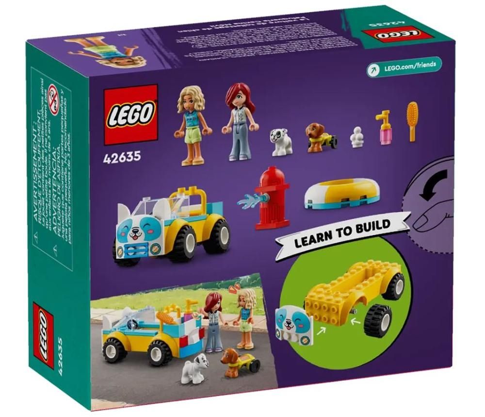 LEGO Friends Samochód do pielęgnacji psów 42635