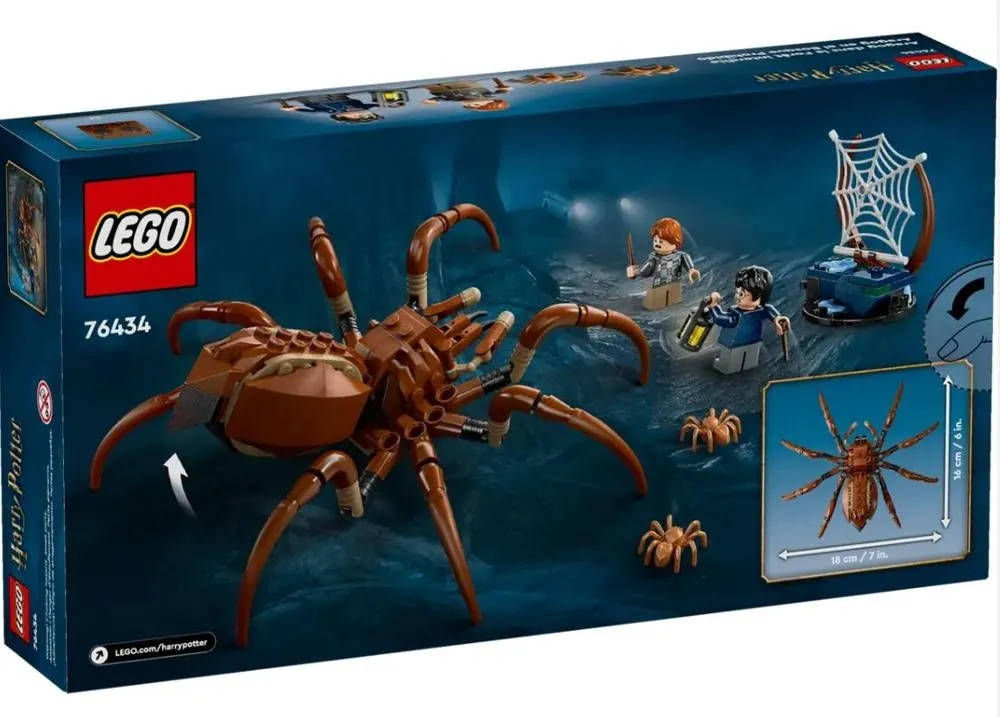 LEGO Harry Potter Aragog w Zakazanym Lesie 76434