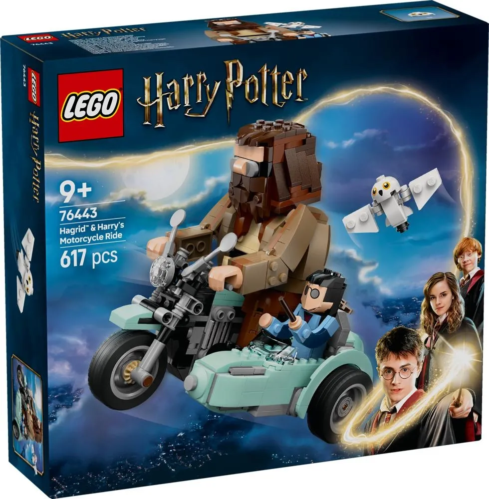 LEGO® Harry Potter™ Przejażdżka motocyklowa Hagrida i Harry’ego 76443