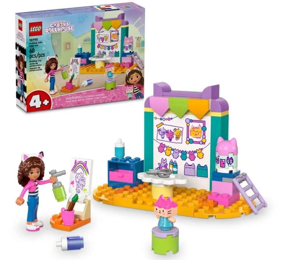 LEGO Koci domek Gabi Prace ręczne z Tekturzątkiem 10795