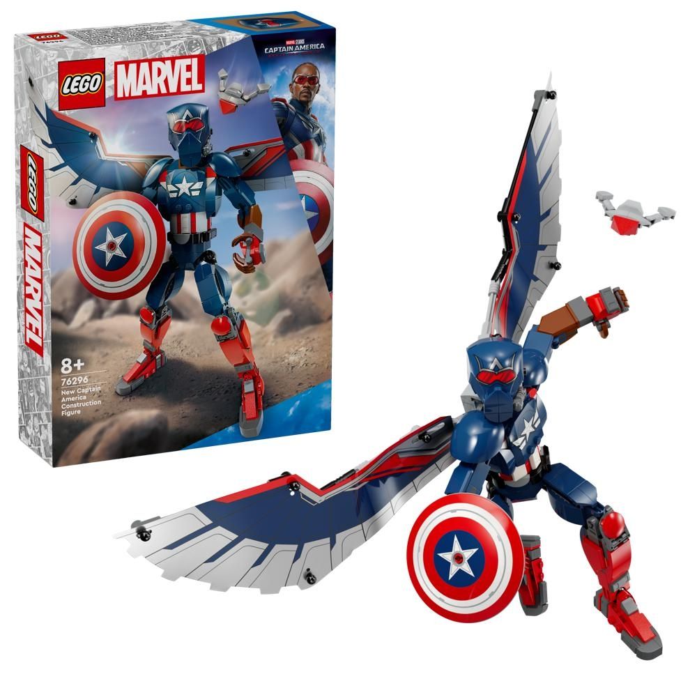 LEGO® Marvel Figurka nowego Kapitana Ameryki do zbudowania 76296