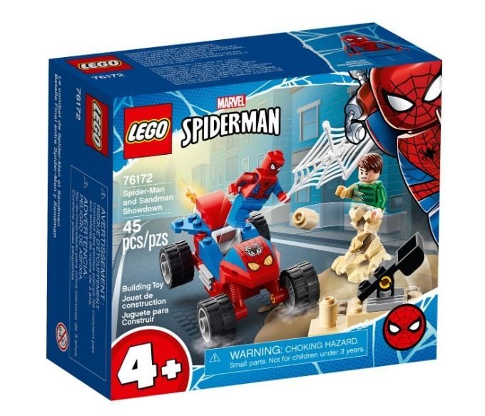 Lego Marvel Pojedynek Spder- Mana z Sandmanem 76172