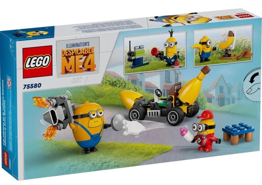 LEGO Minionki i bananowóz 75580