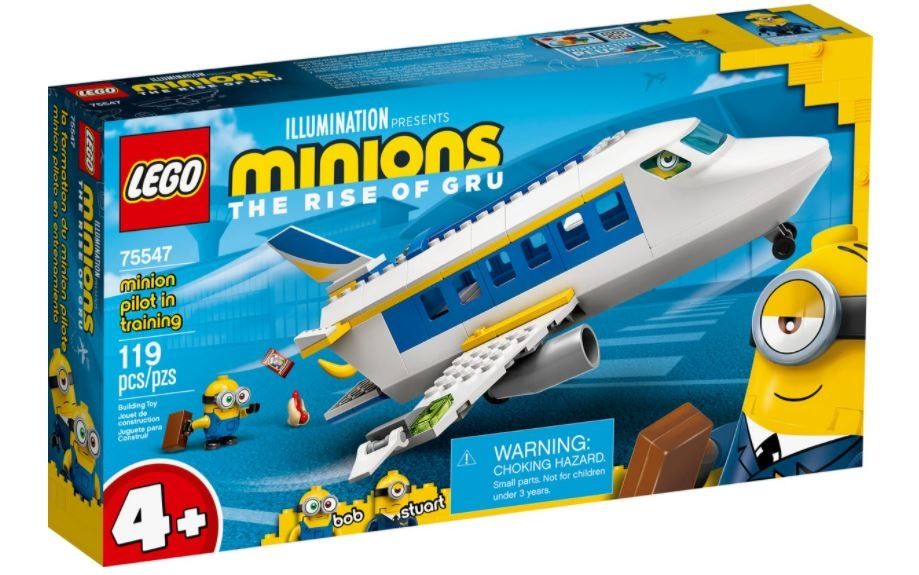 Lego Minionki Nauka pilotażu Minionka 75547