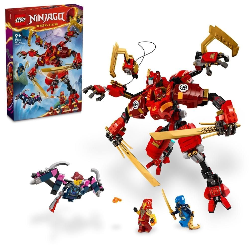 LEGO NINJAGO 71812 WSPINACZKOWY MECH NINJA KAIA