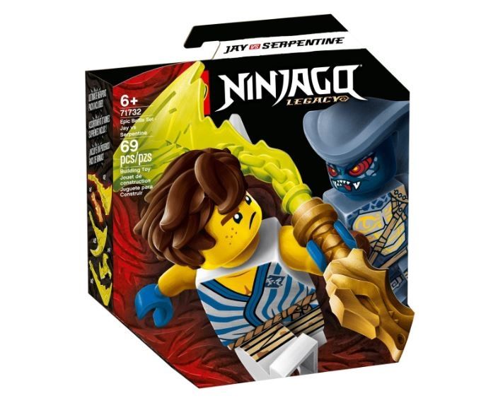 Lego Ninjago Epicki zestaw bojowy - Jay kontra Wężon 71732