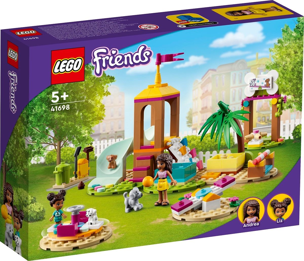 Lego Friends Plac zabaw dla zwierzątek 41698