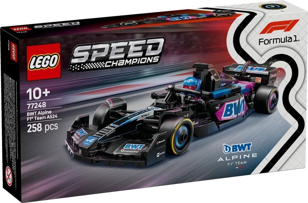 LEGO® Speed Champions Bolid F1® BWT Alpine Team A524 77248