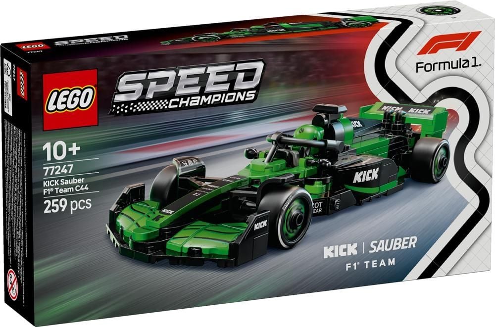 LEGO® Speed Champions Bolid F1® KICK Sauber Team C44 77247