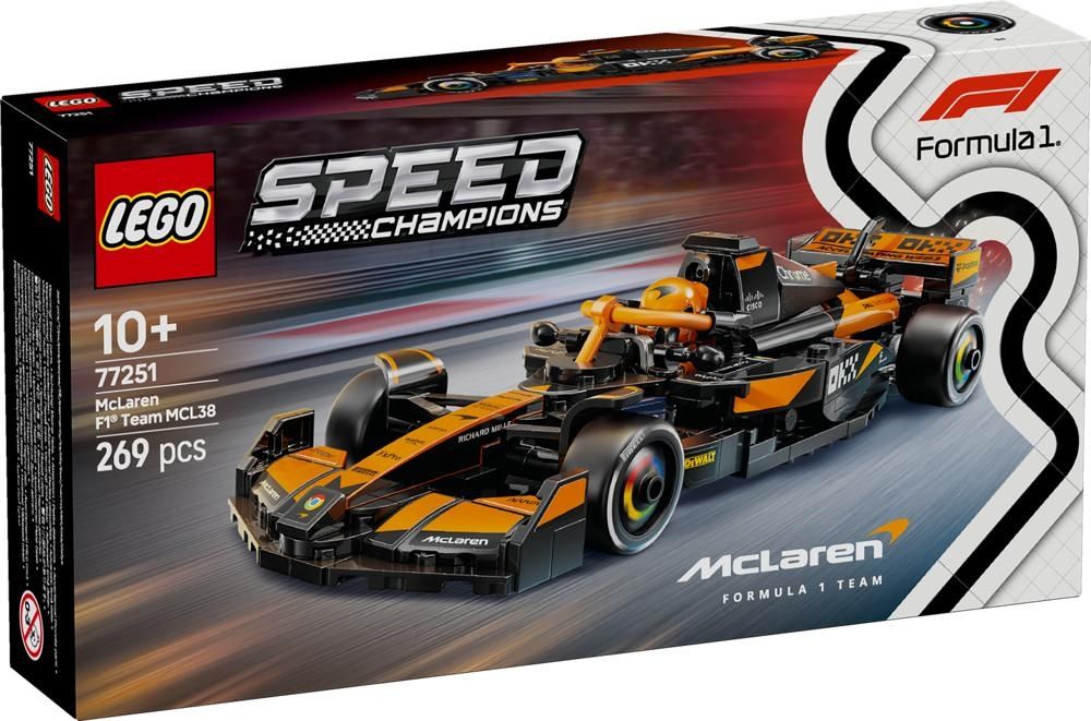 LEGO® Speed Champions Bolid F1® McLaren Team MCL38 77251