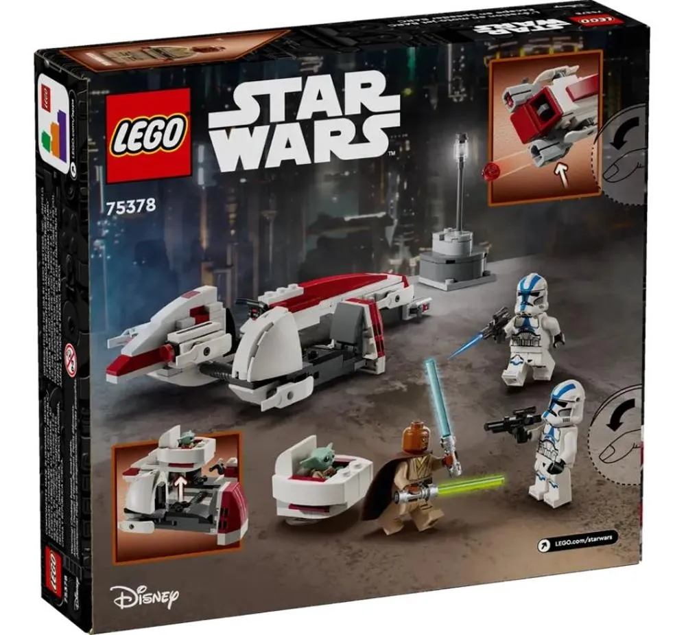 Lego Star Wars Ucieczka na śmigaczu BARC 75378