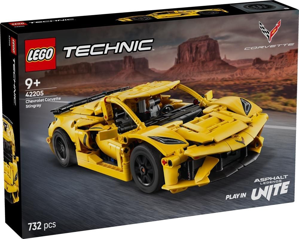 LEGO® Technic Chevrolet Corvette Stingray 42205