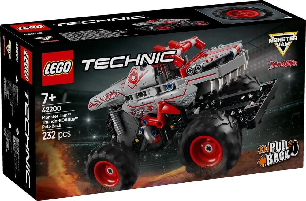 LEGO  Technic Monster Jam  ThunderROARus  z napędem typu pull-back