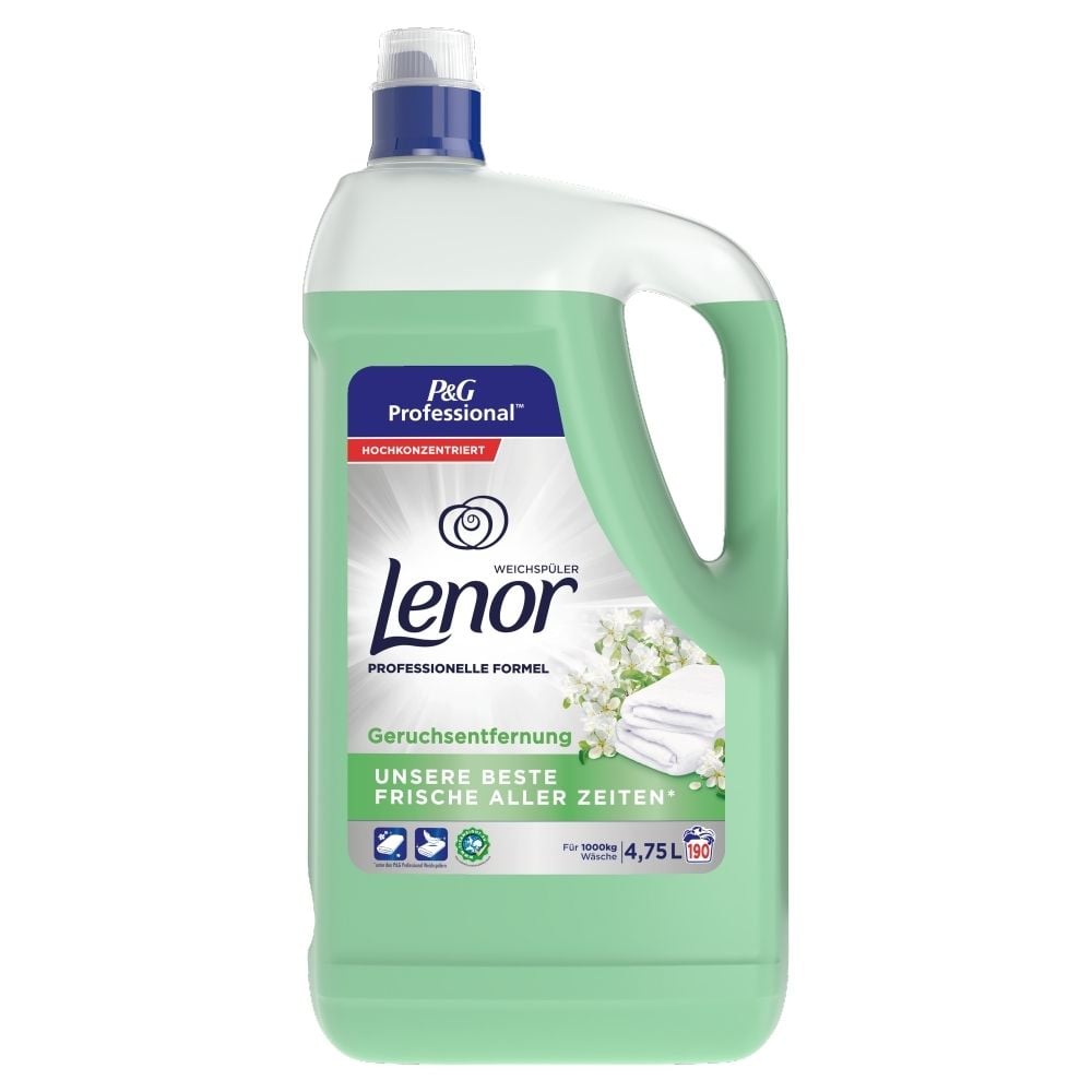 Lenor Professional Odour Eliminator Płyn do płukania tkanin 4.75l, 190 prań