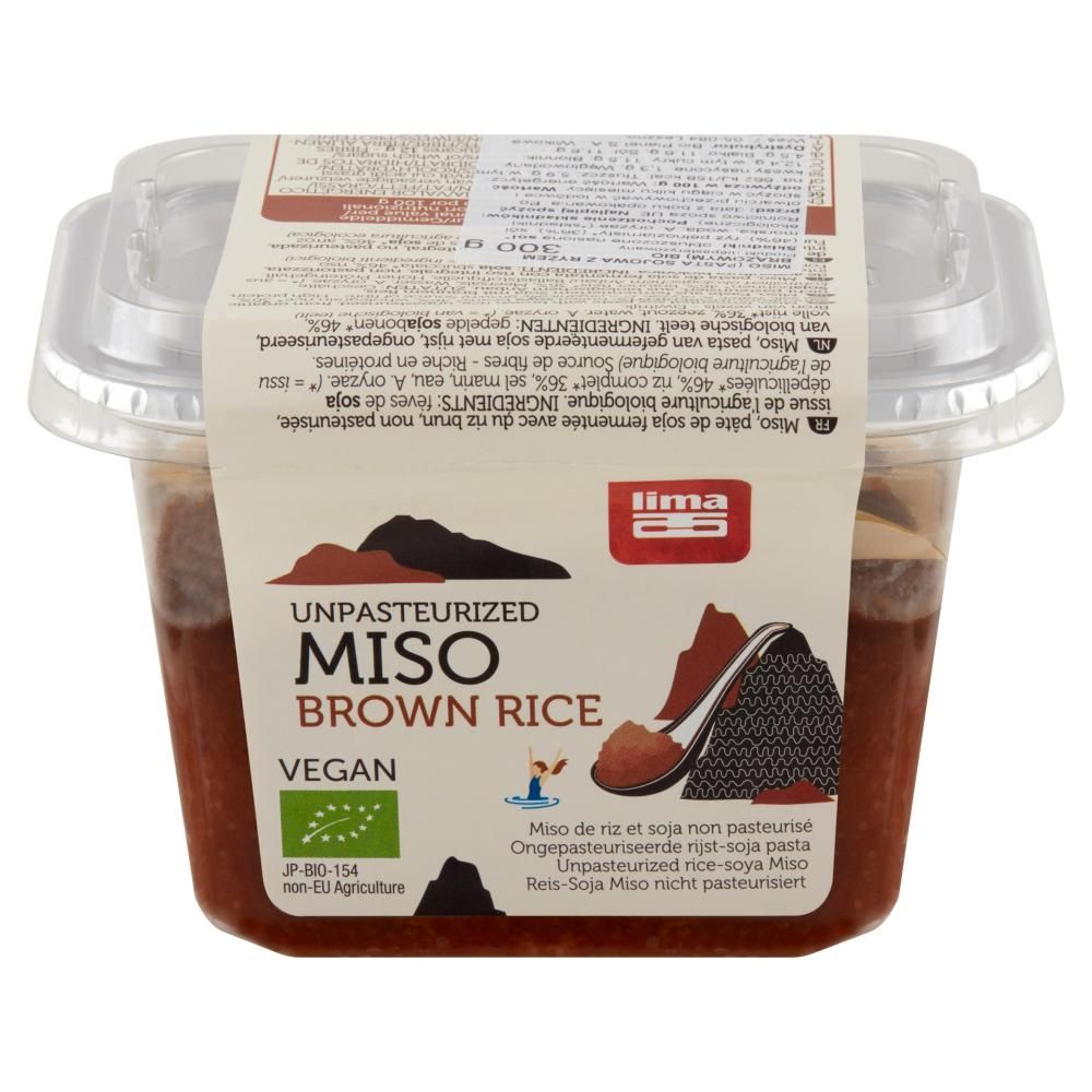 Lima Miso pasta sojowa z ryżem brązowym bio 300 g