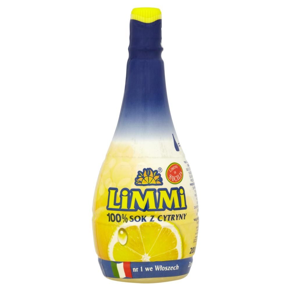 Limmi 100% sok z cytryny 200 ml