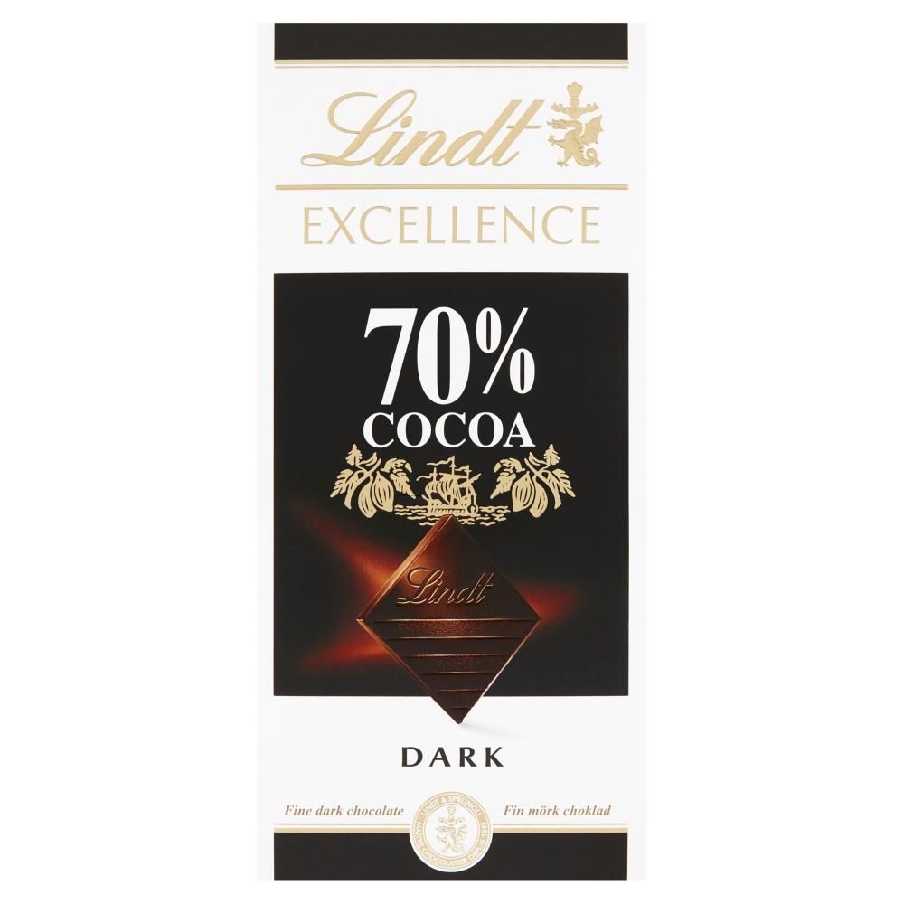 Lindt Excellence 70 % Cocoa Czekolada gorzka 100 g