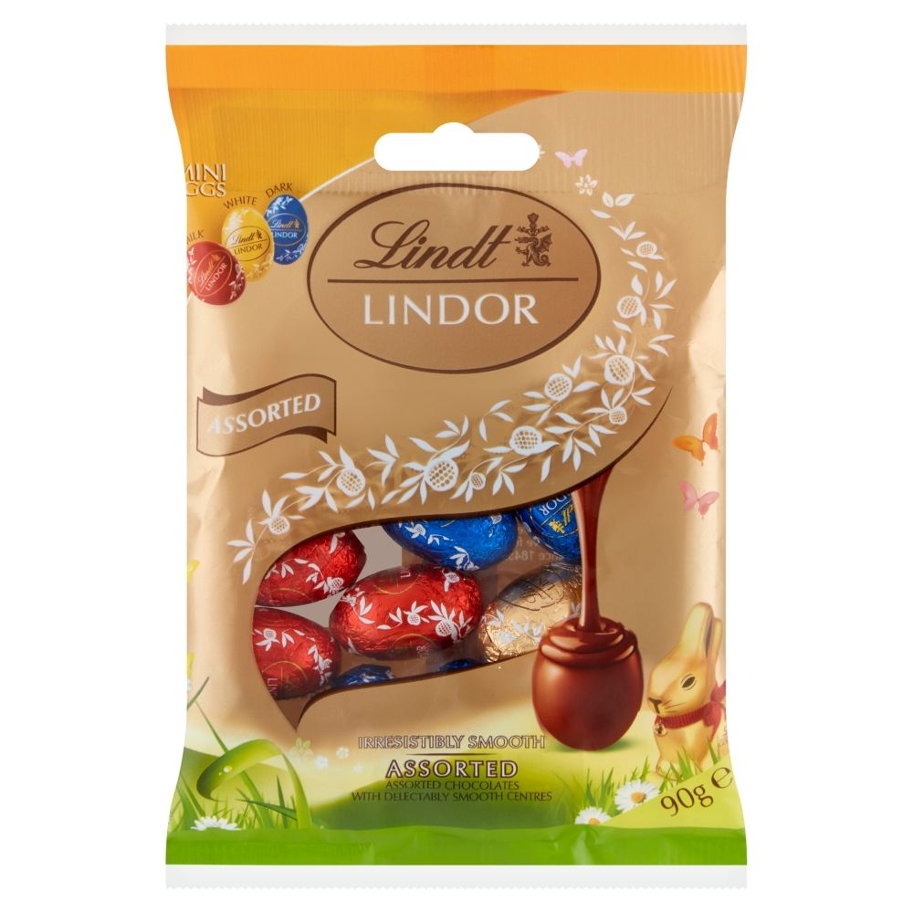 Lindt Lindor Czekolada Mleczna Gorzka Oraz Biała Z Nadzieniem 90 G Zakupy Online Z Dostawą Do 3744