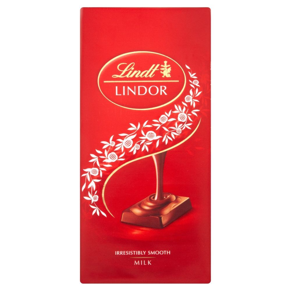 Lindt Lindor Milk Czekolada mleczna z nadzieniem 100 g