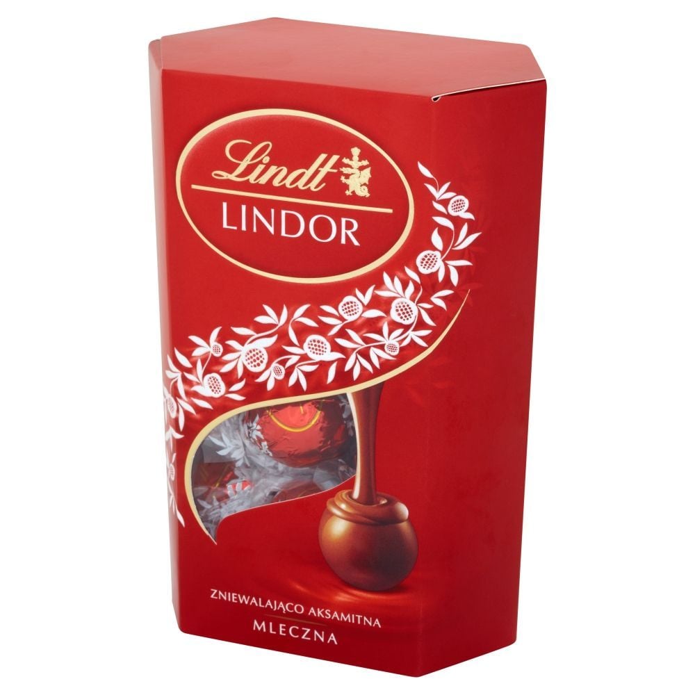 Lindt Lindor Mleczna Pralinki Z Czekolady Mlecznej Z Nadzieniem 175 G Zakupy Online Z Dostawą 9428