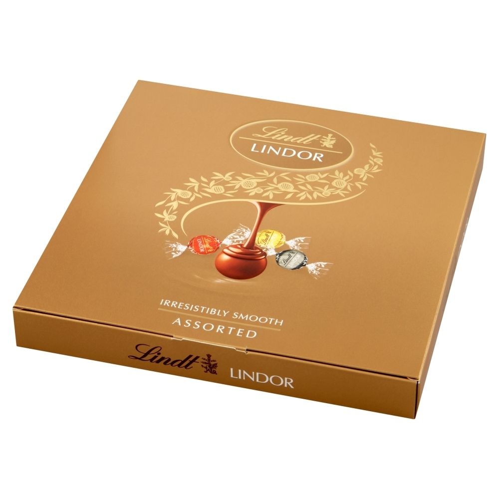 Lindt Lindor Praliny Z Czekolady Mlecznej Białej I Gorzkiej Z Nadzieniem 150 G Zakupy Online Z 0544