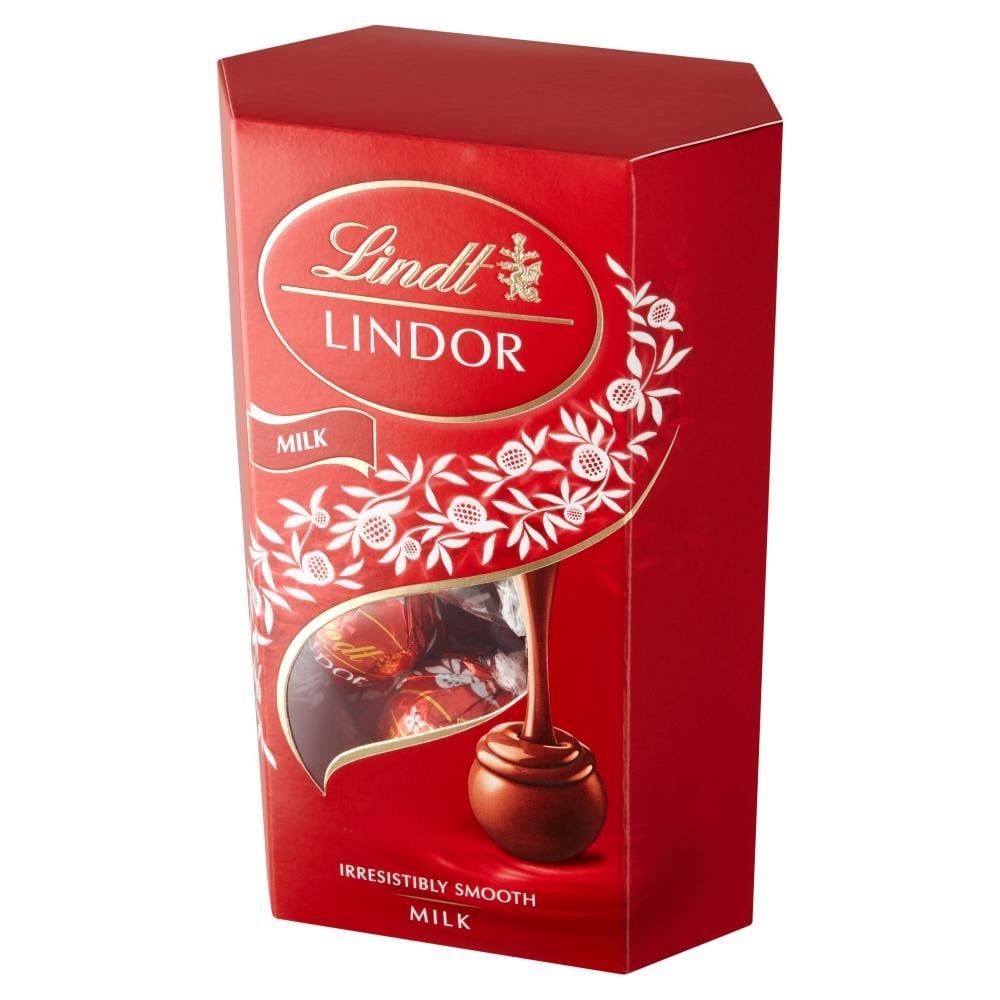 Lindt Lindor Praliny z czekolady mlecznej 200 g