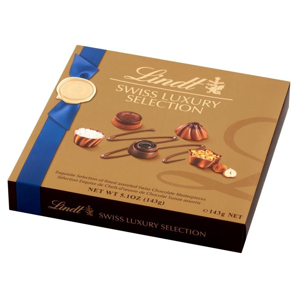 Lindt Swiss Luxury Selection Mieszanka pralin 143 g (14 sztuk)