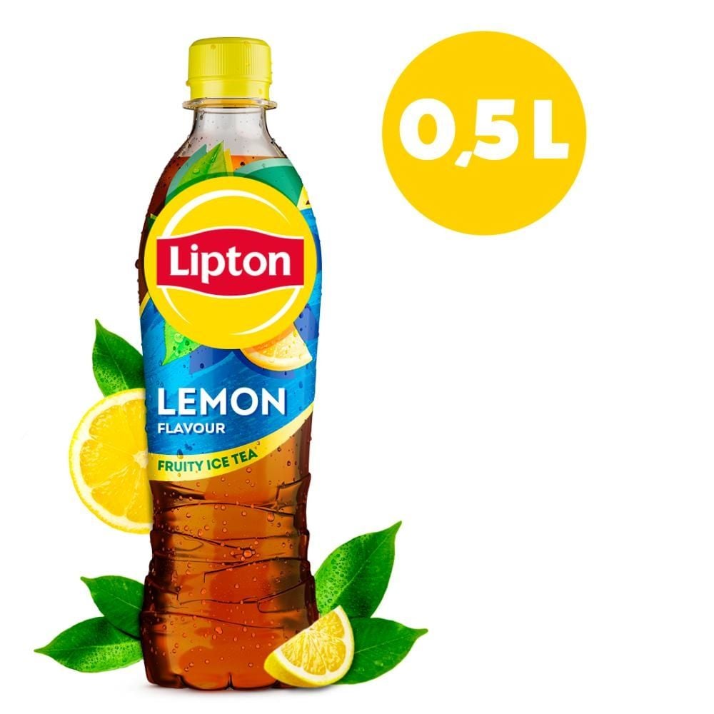 Lipton Ice Tea Lemon Napój niegazowany o smaku cytrynowym z ekstraktem czarnej herbaty 500 ml