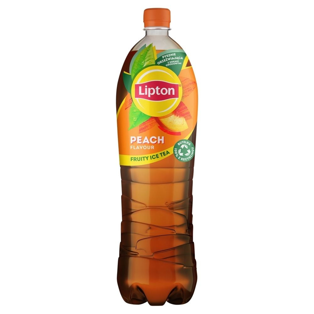 Lipton Ice Tea Peach Napój niegazowany 1,5 l - Zakupy online z dostawą ...