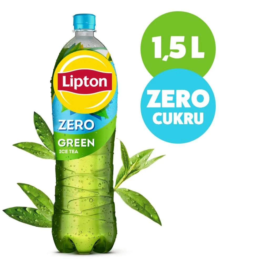 Lipton Ice Tea Zero Green Napój niegazowany z ekstraktem zielonej herbaty 1,5 l