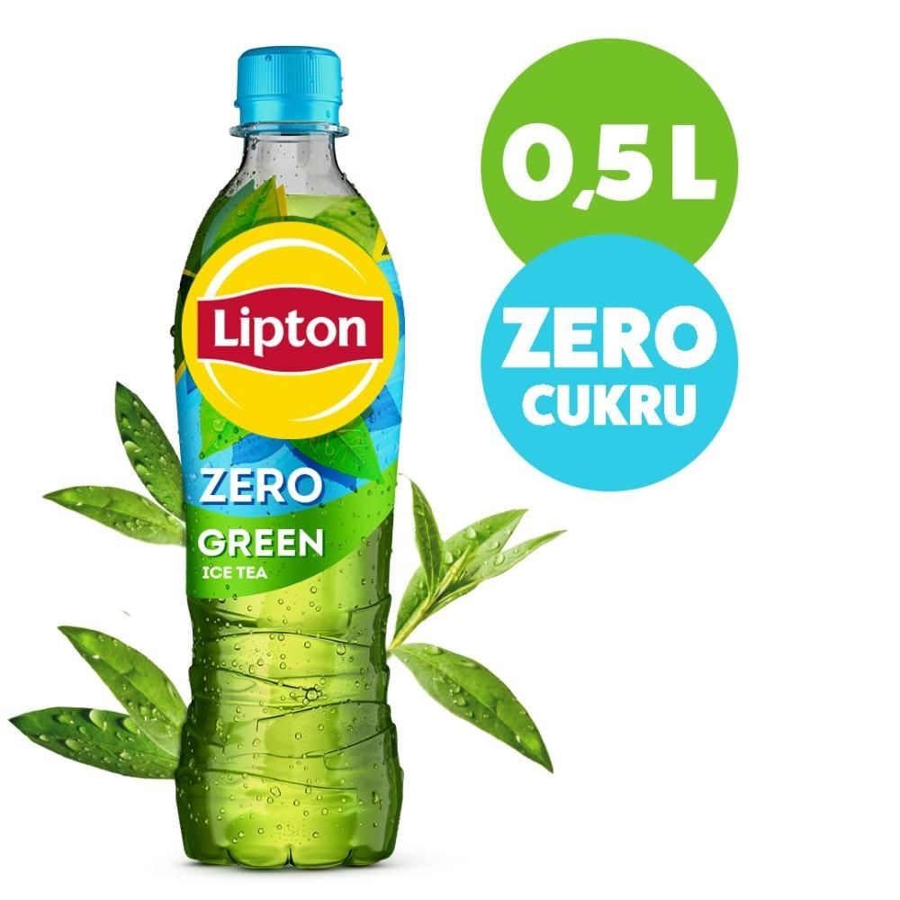 Lipton Ice Tea Zero Green Napój niegazowany z ekstraktem zielonej herbaty 500 ml