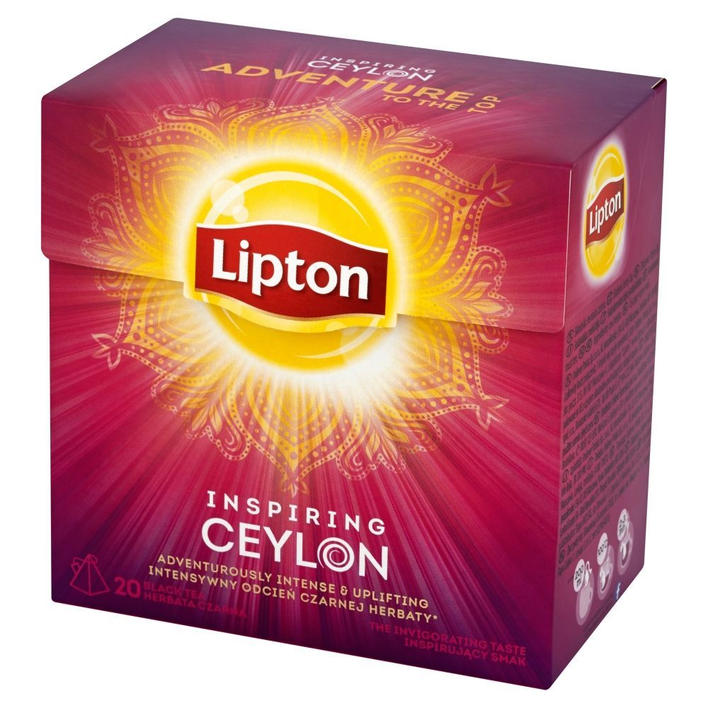 Lipton Inspiring Ceylon Herbata czarna 36 g (20 torebek)