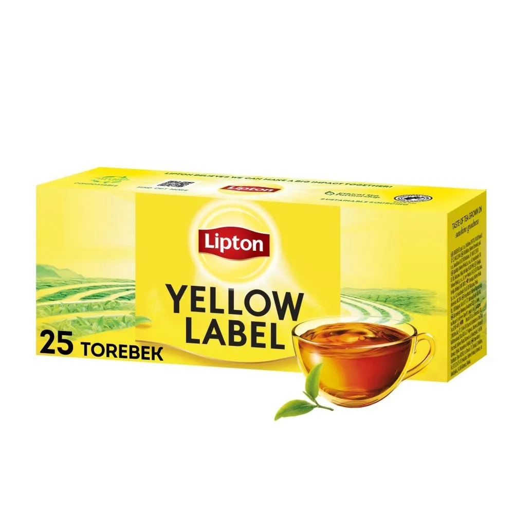 Lipton Yellow Label Herbata 25 torebek