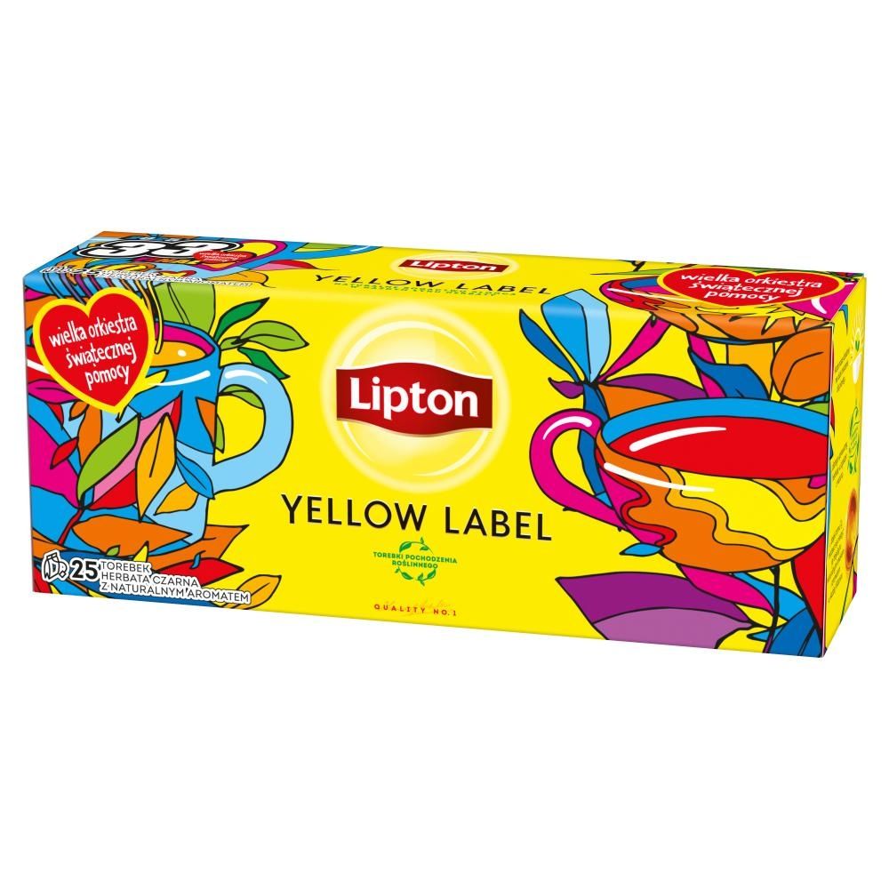 Lipton Yellow Label Herbata 25 torebek