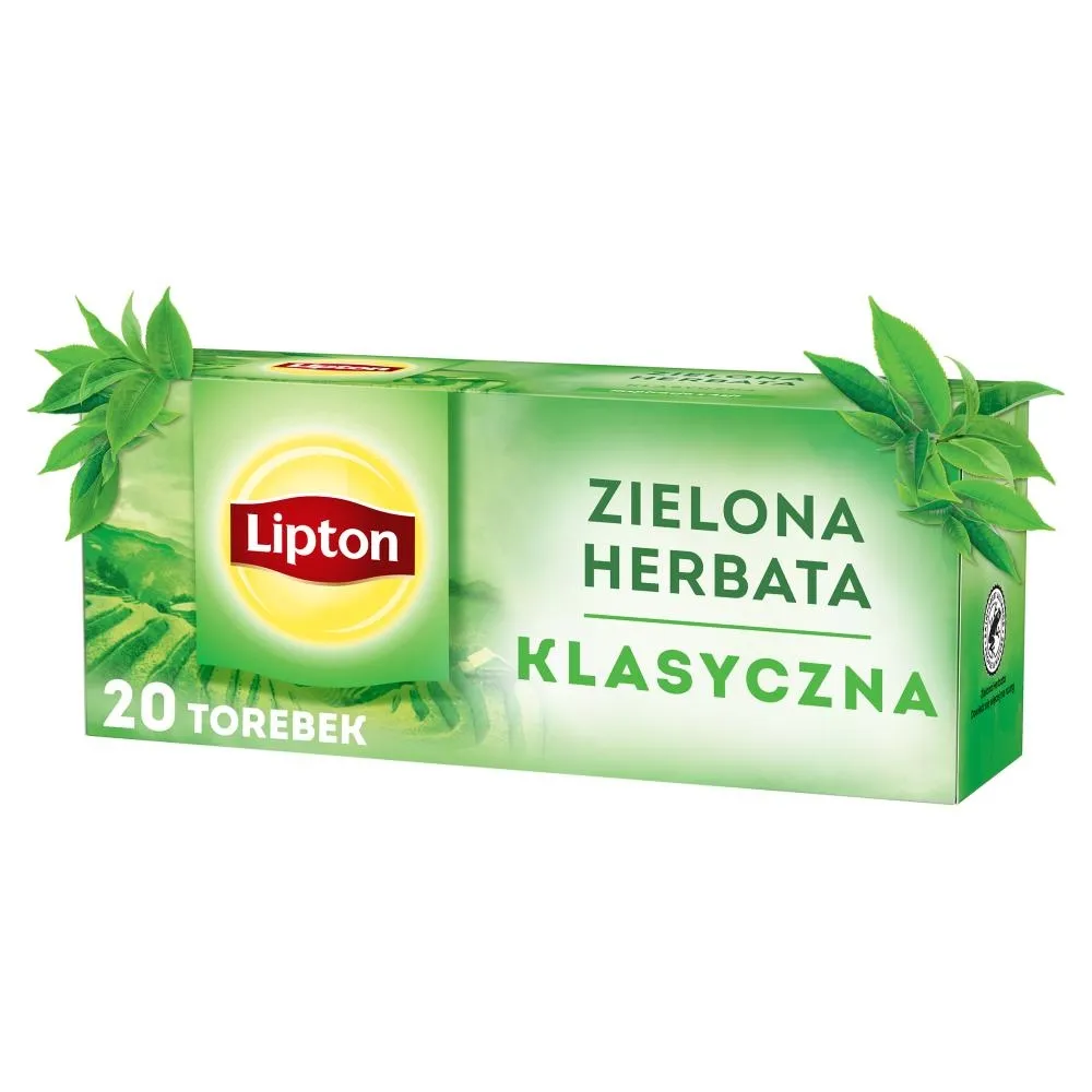 Lipton Zielona herbata klasyczna 26 g (20 torebek)