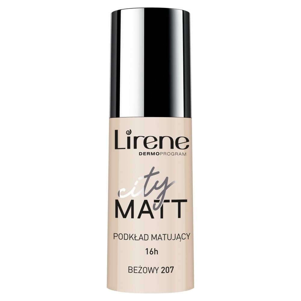 Lirene City Matt Podkład matujący beżowy 207 30 ml