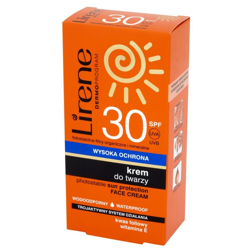 Lirene Dermoprogram Krem do twarzy SPF 30 50 ml